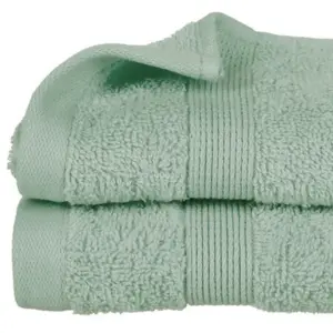 Atmosphera Handtuch Wassergrün 30 x 50 cm - Weiches Badezimmer Handtuch für tägliche Frische aus der Home Textiles Kollektion günstig