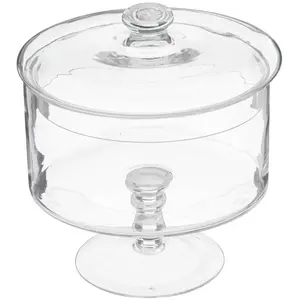 Glasbecher für Kekse, Süßlagerung, Durchmesser 19 cm
