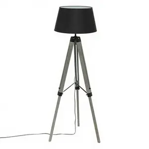 Atmosphera Stehlampe für Wohnzimmer und Schlafzimmer, Runo Stativ-Design, Höhe 145 cm, moderne Beleuchtung günstig
