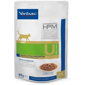 Virbac Hpm Urologie Auflösung Und Prävention Sauce Katzen Snack 85g 12...