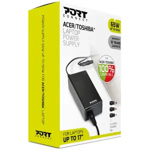 Port Designs PowerSupply 65W ACER/TOSHIBA (65 W), Notebook Netzteil, S... günstig