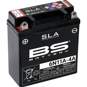 Bs Battery 6n11a-4a Agm-batterie One Size