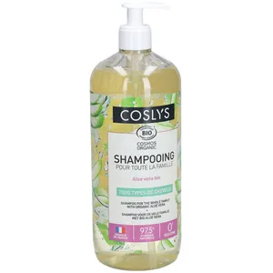 Coslys® Familien-Shampoo Aloe Vera Bio alle Haartypen 1000 ml Pumpflasche 1000 ml günstig