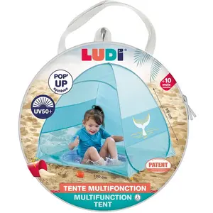 LUDI-MULTIFUNCTIONEEL PLOETERBAD - Pop-up UVtent (90060) (100 x 100 x 90 cm)