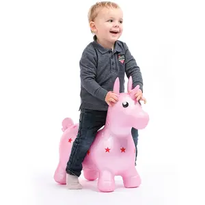 Ludi My Bouncing Unicorn Aufblasbarer Ball One Size