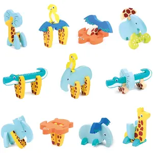LUDI 3D Foam Puzzle Game - (LU30084) (18 Teile) günstig