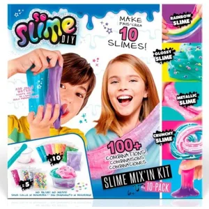 Canal Toys Kreativset Slime DIY Mix'In Kit, 10-Pack