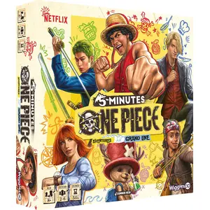 Asmodee - 5 Minuten: One Piece   Wiggles 3D   Spiel mit freetischem Ko...