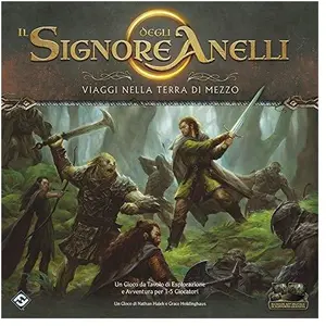 Asmodée Il Signore degli Anelli Viaggi nella Terra di Mezzo (Italienisch, 1 - 5 Spieler)