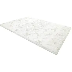 VENTE-UNIQUE NATUREA ALOE VERA Matratzenauflage mit Formgedächtnis - 180 × 200 cm günstig