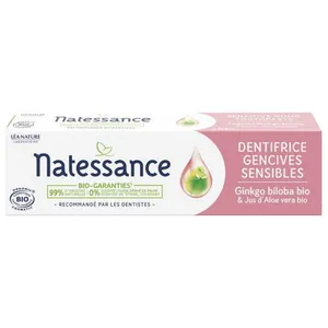 Natessance Zahnpasta Empfindliches Zahnfleisch Ginkgo Biloba Bio 261.12 cm günstig