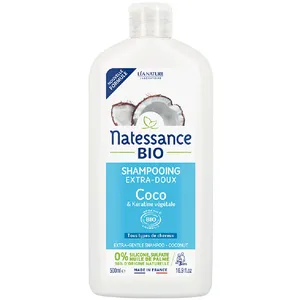 Natessance Extra Sanftes Bio-Kokosnuss- und Gemüse-Keratin-Shampoo 774 cm günstig
