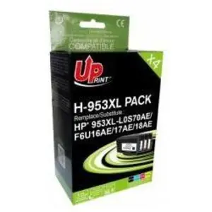 Print, Druckerpatrone, Druckerzubehör Uprint UPrint HP H-953XL PACK 4 BK/C/M/Y (BK, C, M, Y)