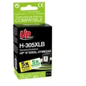 Print, Druckerpatrone, Druckerzubehör Uprint UPrint HP 305XLB Schwarz (BK) günstig