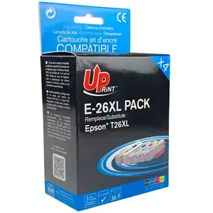 Print, Druckerpatrone, Druckerzubehör Uprint UPrint Epson E-26XL4 Pack günstig