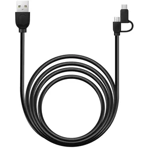 Bigben Connected BBC Cable 2en1 USBA USBC/microUSB 1.2m (1.20 m, USB 2.0), USB Kabel günstig