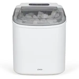 Eiswürfelbereiter - LIVOO - DOM484 - Bis zu 12 kg/Tag - 1,2-Liter-Wass...