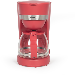 Elektrische Kaffeemaschine   LIVOO   DOD200RC   750 W   1,25 l   10 bi...