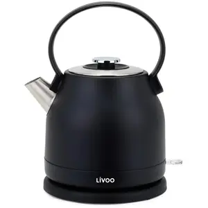 Wasserkocher 1,5 l 2200 w schwarz Livoo DOD202N