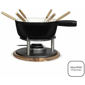 Livoo Fondue-Set, Fondue Set, Schwarz, Beige günstig