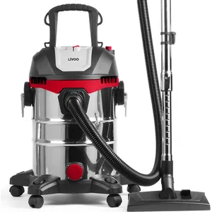 Livoo DOH124, 1200 W, Trommel-Vakuum, Trocken&Nass, Staubbeutel, 23 l,...