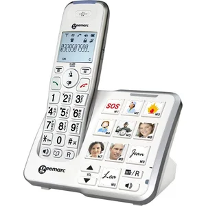 Geemarc schnurloses Seniorentelefon AMPLIDECT 295 PHOTO Seniorentelefo...