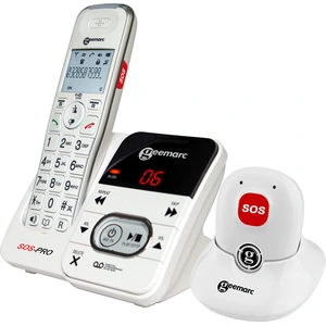 Geemarc AmpliDECT 295 SOS PRO schnurloses Großtastentelefon 30 dB mit mobiler Freisprecheinrichtung (+Anrufbeantworter) - Deutsche Version günstig