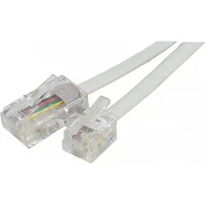 EXC Exertis Connect Telefonkabel, weiss, 3.0 m, Telefon Zubehör günstig