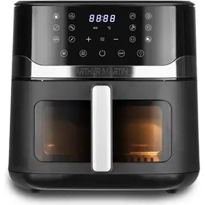 10l 1800w schwarze heißluftfritteuse Arthur martin AMPAF1800 günstig