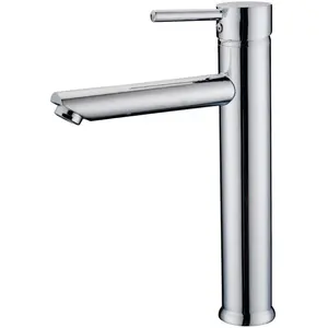 ESSEBAGNO Dekorativer Waschtischarmatur, gebürsteter Chrom, Badezimmer günstig
