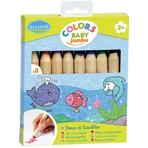 Aladine, Malstifte, Jumbo Malstifte (8x)