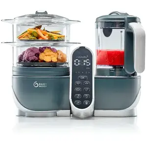 BabyMoov Dampfgarer Nutribaby® (+) für Babynahrung, Grey günstig