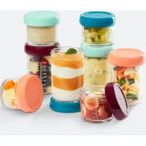 BabyMoov Aufbewahrungsbehälter Babybols, Glas, Set günstig