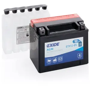 Exide Etx12-bs Agm-batterie One Size