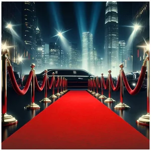 Amscan CHAKS Läufer Rot 1 x 15 m Vlies Party Hochzeit Geburtstag Zubehör Deko günstig
