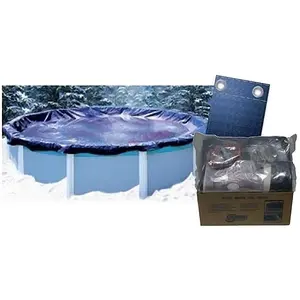 4,57 x 9,14 m ovale winterabdeckung für oberirdische schwimmbäder Swimline CO81833 günstig