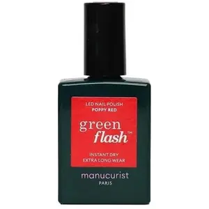Manucurist, Nagellack, Green Flash Nagellack Poppy Red (Poppy Red, Gel-Effekt Nagellack) günstig