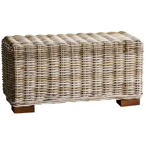 Garten-Couchtisch aus Kubu-Rattan günstig