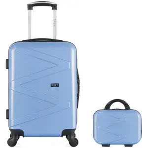 WAVE PARIS   2er-Set   Handgepäckkoffer und Kosmetikkoffer AMAZONE
