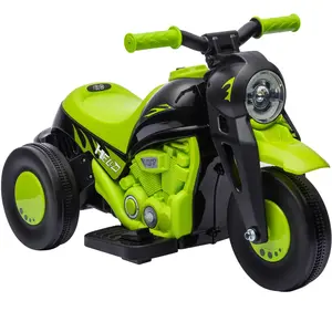 AIYAPLAY Kinder-Elektromotorrad, 3 Räder, 6 V, 3 km/h, Elektrofahrzeug...