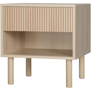 HOMCOM Nachttisch Nachtschrank mit Schublade und Fach Skandinavischer ... günstig