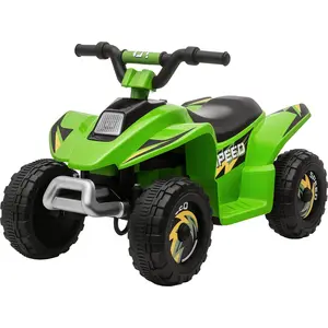 HOMCOM Elektrisches Quad für Kinder von 18 bis 36 Monaten, 6-V-Batteri...