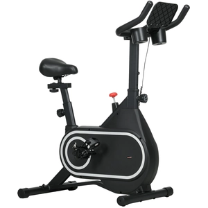 SPORTNOW Heimfahrrad Fitnessbike Indoor-Exercise-Bike mit leisem Schwu...