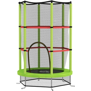 HOMCOM Kindertrampolin Ø 1,40 x 1,90H m Sicherheitsnetz Reißverschluss... günstig