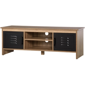 HOMCOM TV-Möbel TV-Bank 110 cm Industriedesign mit 2 Schränken, 2 Fäch... günstig