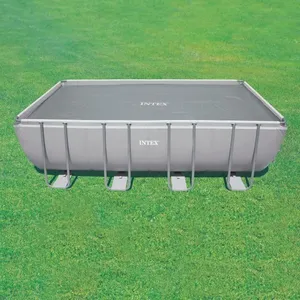 Intex Verstärkte Luftpolsterabdeckung für Schwimmbad   rechteckig   5,49 x 2,74 m   grau günstig