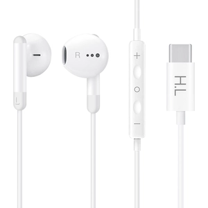 Avizar, USB-C Headset mit Mikrofon und Fernbedienung für Smartphones /...