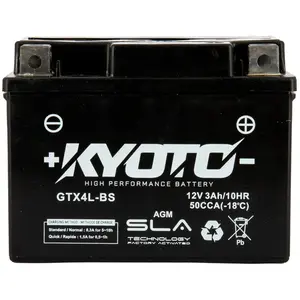 Kyoto Gtx4l-bs Agm-batterie One Size günstig