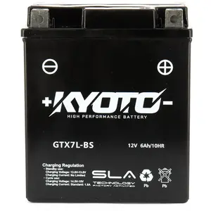 Kyoto Gtx7l-bs Agm-batterie One Size