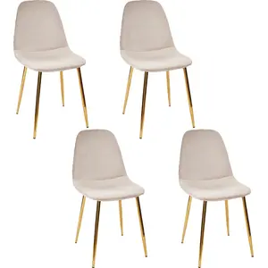 Royal Taupe Design Chair Home Deco Factory günstig